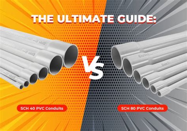 What is Sch 40 PVC used for?