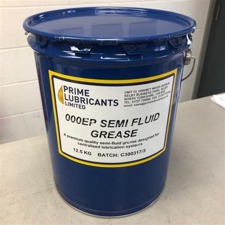 What is semi fluid grease?