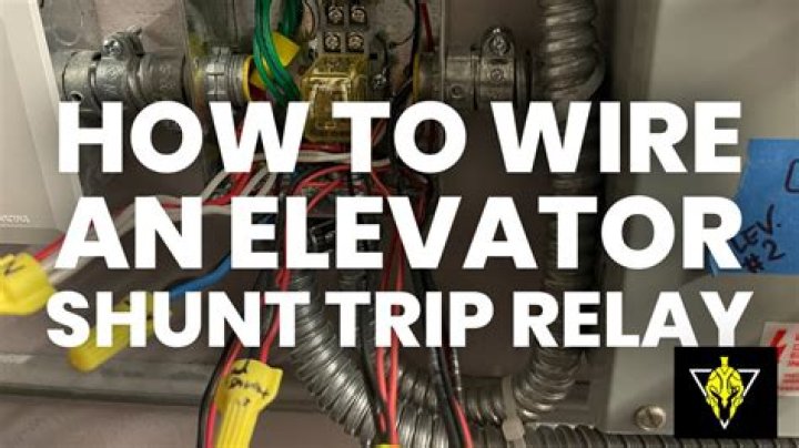 What is shunt trip relay?