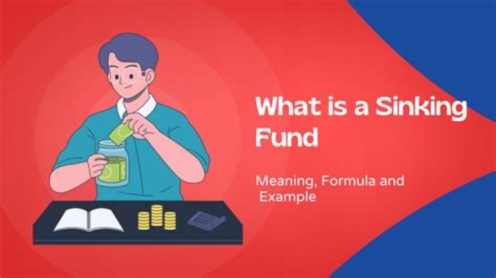 What is sinking fund with example?