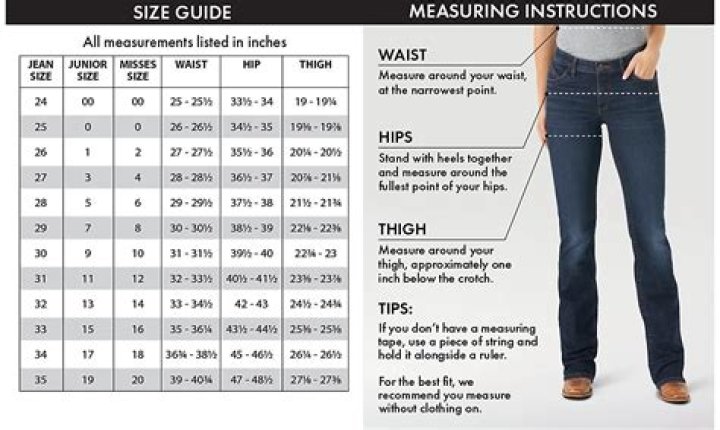 What is size 3 in US jeans?