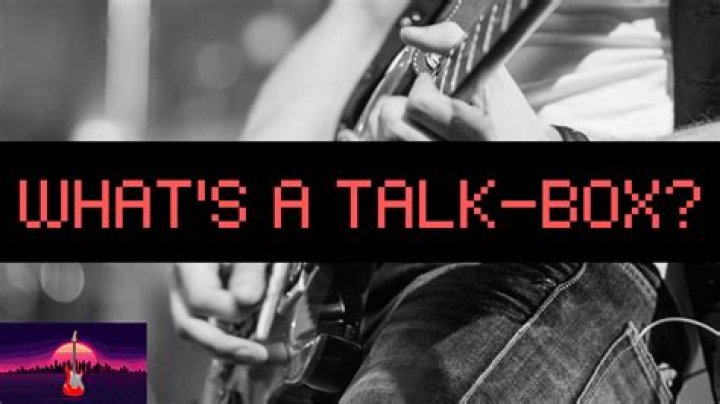 What is talkbox effect?