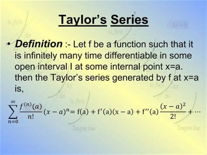 What is Taylor series 1 x?