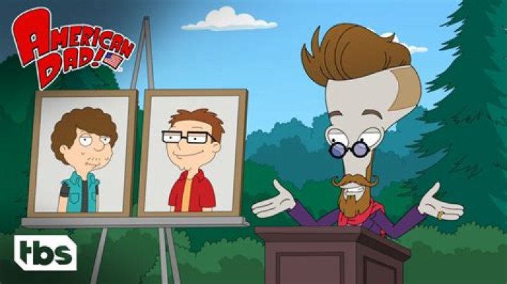 What is that snot face on American Dad?