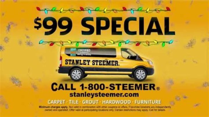 What is the $99 special at Stanley Steemer?