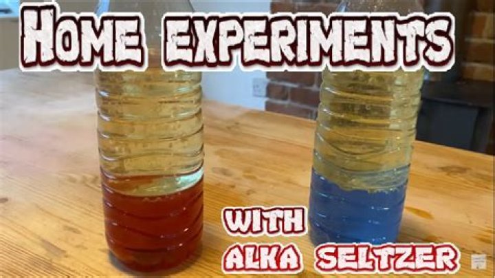 What is the Alka-Seltzer experiment?