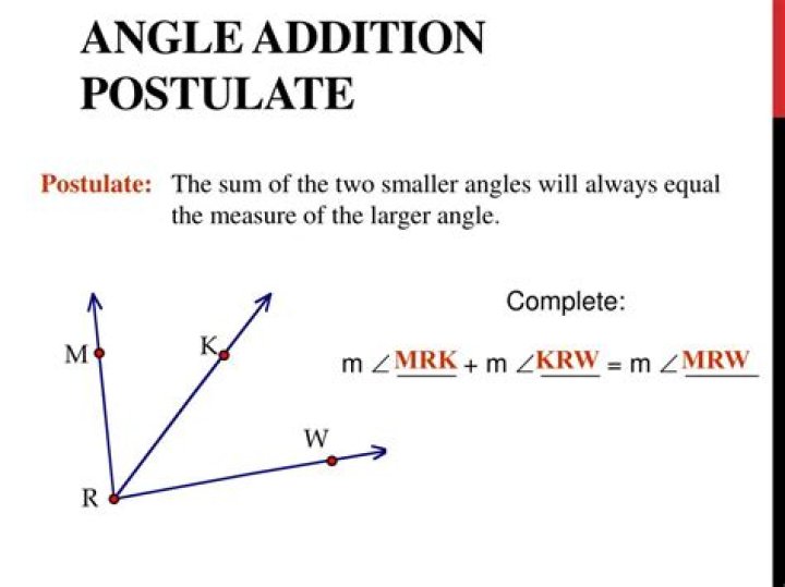 What is the angle angle postulate?