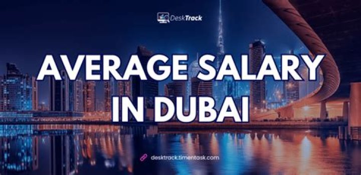 What is the average expat salary in Dubai?