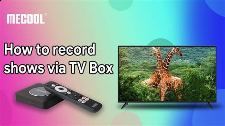 What is the best box for recording TV Programmes?