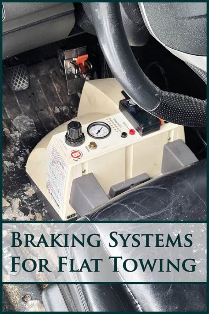 What is the best flat tow brake system?