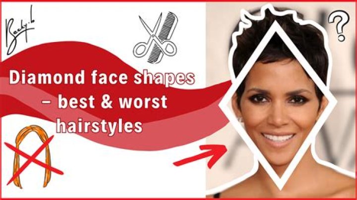What is the best hairstyle for diamond shaped face?