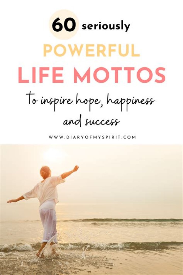 What is the best motto in success?