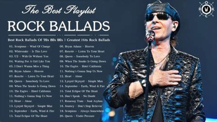 What is the best rock ballads of all time?