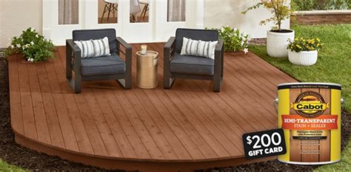 What is the best tool to stain a deck with?