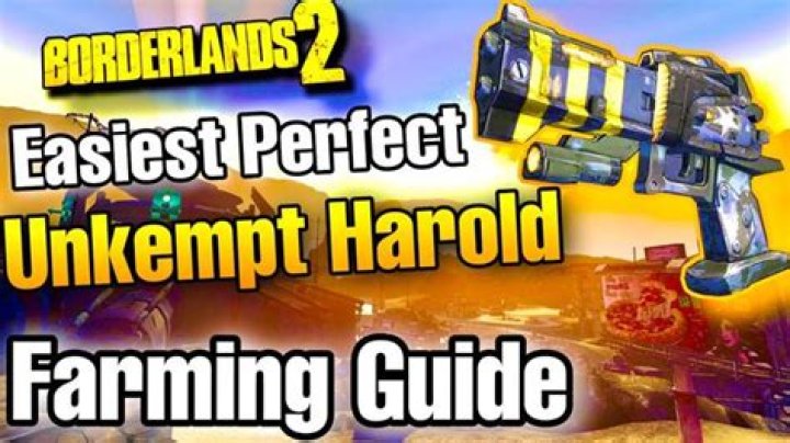 What is the best type of unkempt Harold in Borderlands 2?