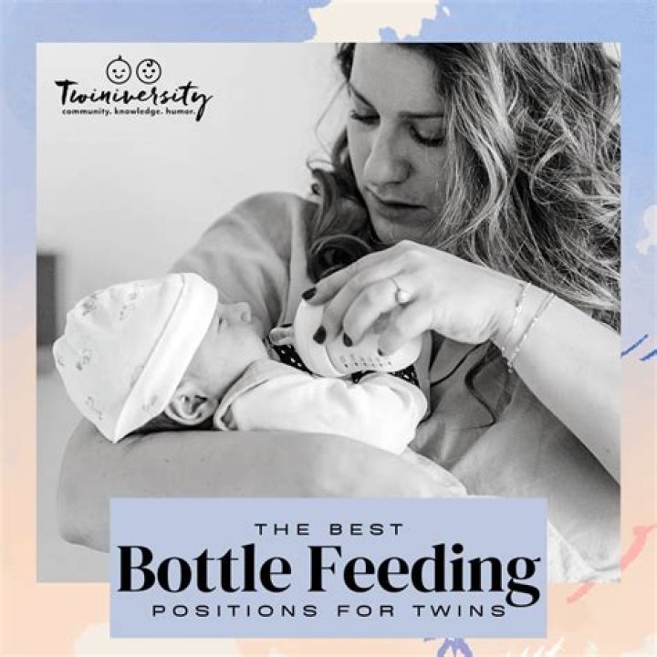 What is the best way to bottle feed twins?