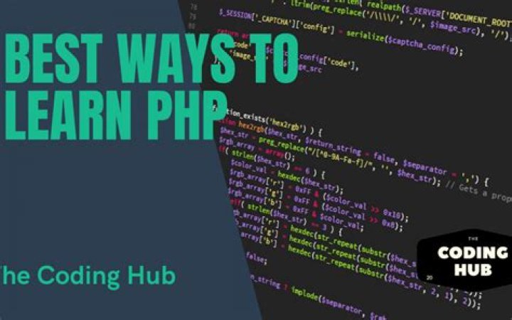 What is the best way to learn PHP?