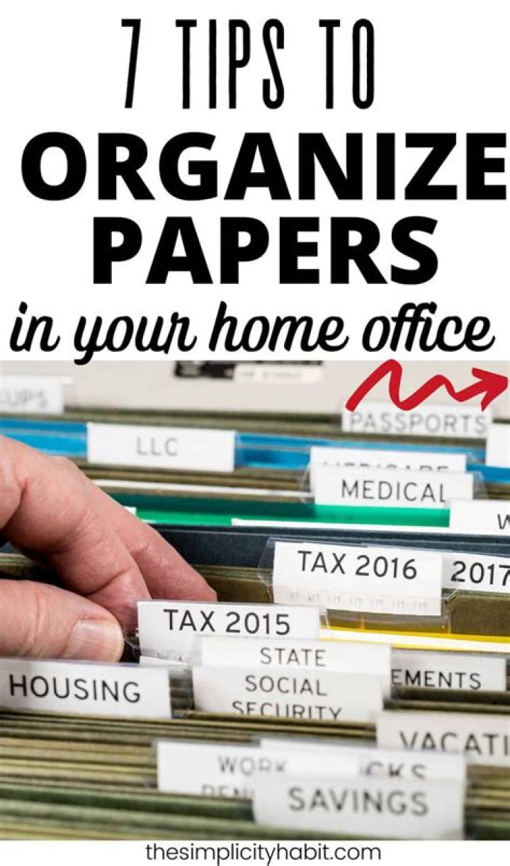 What is the best way to organize?