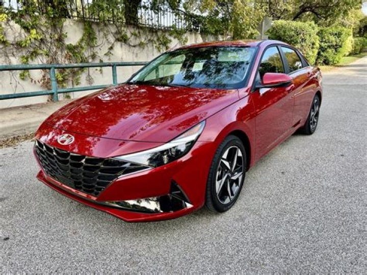 What is the Blue Book value of a Hyundai Elantra?