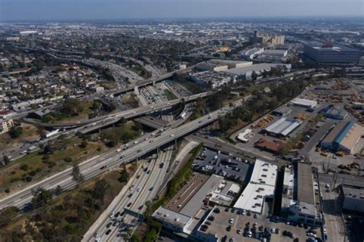 What is the busiest highway in Los Angeles?