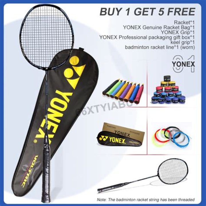 What is the cost of Yonex racket?