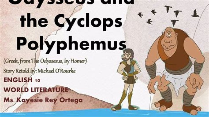 What is the Cyclops job in the Odyssey?