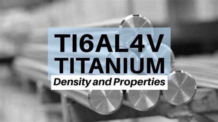What is the density of Ti6Al4V?
