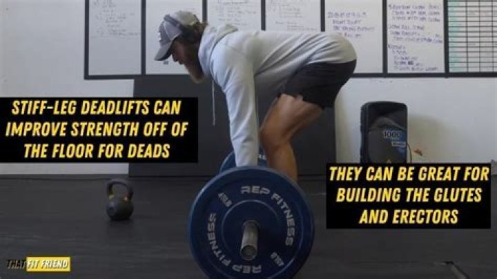 What is the difference between a stiff leg and a good morning deadlift?
