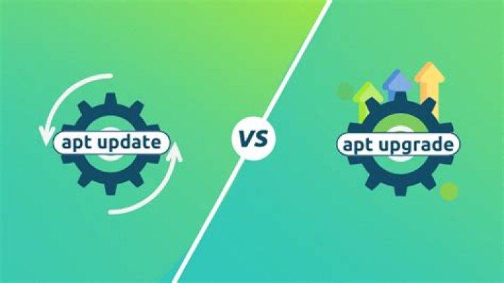 What is the difference between apt upgrade and apt-get upgrade?