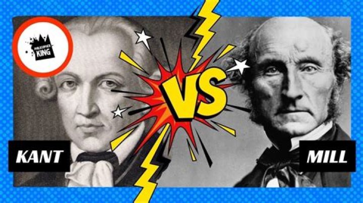 What is the difference between Kant and Mill?