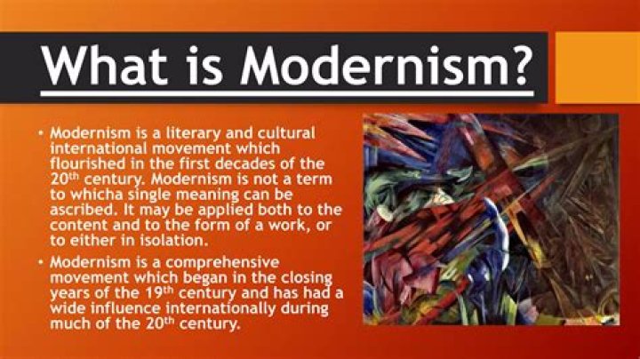 What is the difference between modernism and naturalism?
