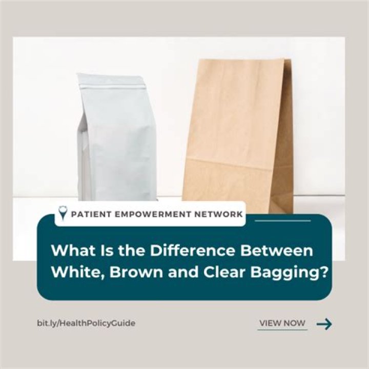 What is the difference between white bagging and brown bagging?