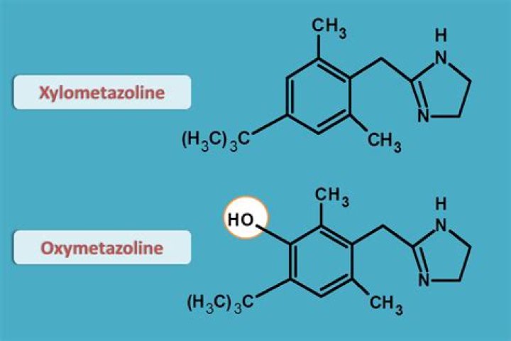 What is the difference between xylometazoline and Oxymetazoline?