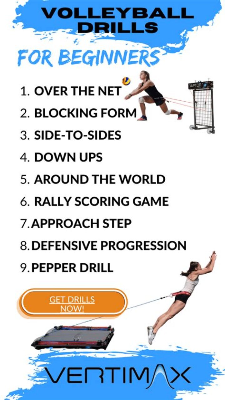 What is the drills of setting in volleyball?
