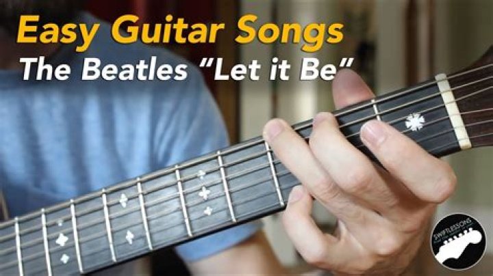 What is the easiest songs to play on guitar?