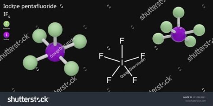 What is the formula of iodine pentafluoride?
