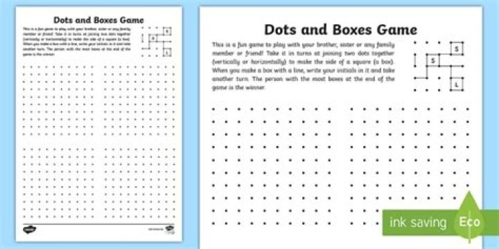 What is the game called where you draw lines to make boxes?