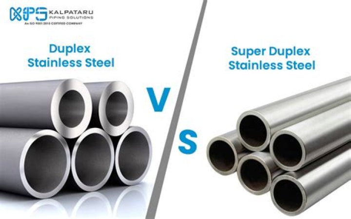 What is the grade of duplex stainless steel?