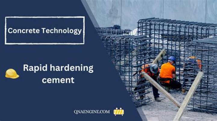 What is the hardening of concrete called?