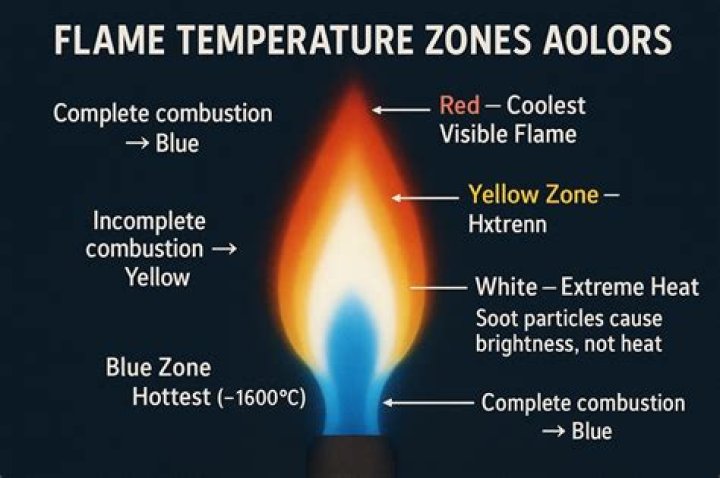 What is the hottest part of the flame?