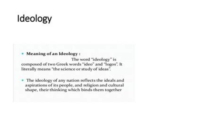 What is the ideology of Malaysia?