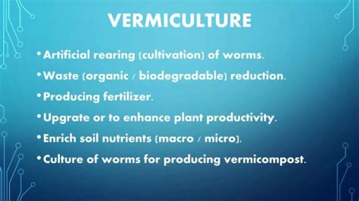 What is the importance of vermiculture?