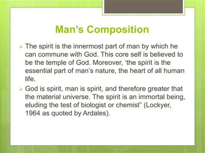 What is the innermost spiritual aspect of man?