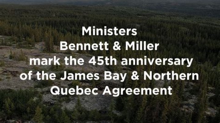 What is the James Bay agreement Why is it significant?