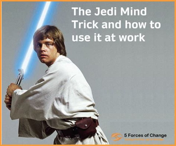 What is the Jedi mind trick called?