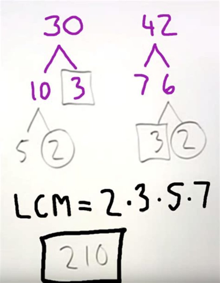 What is the least common multiple of 30?
