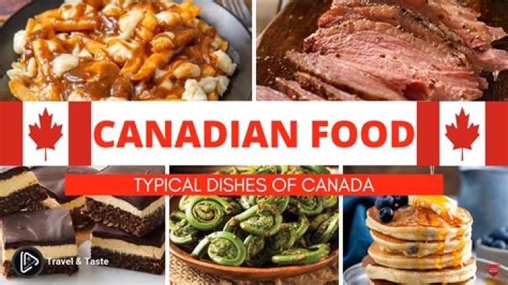 What is the main cuisine in Canada?