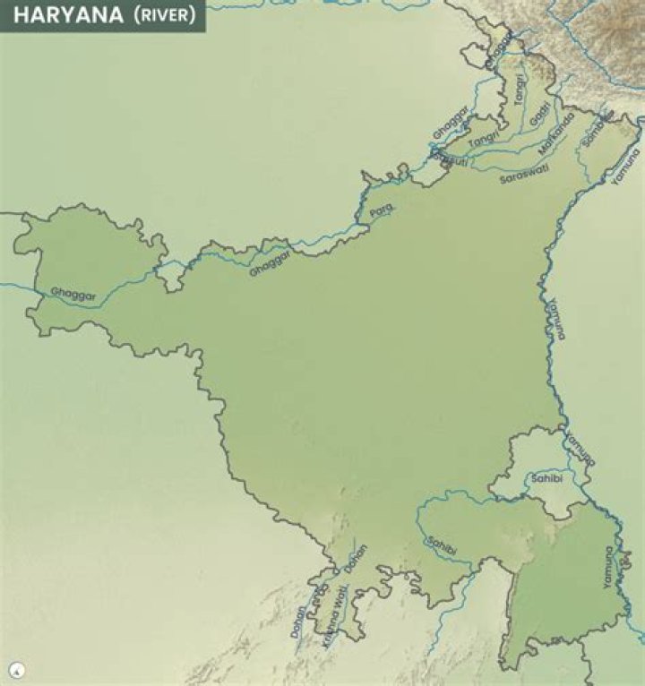 What is the main river of Haryana?