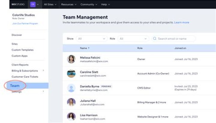 What is the Manage tab?