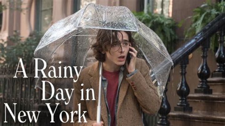 What is the meaning behind a rainy day in New York?